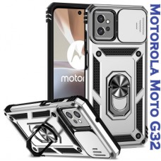 Чохол для мобільного телефона BeCover Military Motorola Moto G32 Silver (708181) - Фото