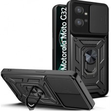 Чохол для мобільного телефона BeCover Military Motorola Moto G32 Black (708177) - Фото
