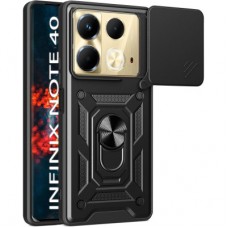 Чохол для мобільного телефона BeCover Military Infinix Note 40 (X6853) Black (712159) - Фото