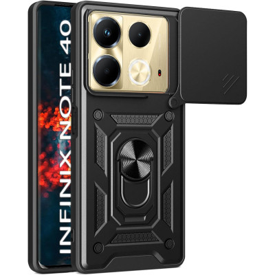 Чохол для мобільного телефона BeCover Military Infinix Note 40 (X6853) Black (712159)