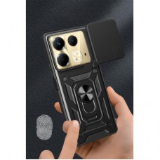 Чохол для мобільного телефона BeCover Military Infinix Note 40 (X6853) Black (712159) - Фото