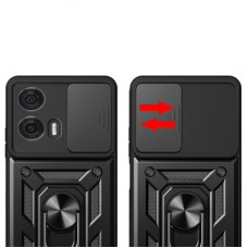 Чохол для мобільного телефона BeCover Military Motorola Edge 50 Fusion Black (712162) - Фото