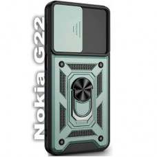 Чохол для мобільного телефона BeCover Military Nokia G22 Dark Green (709991) - Фото