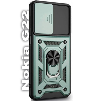 Чохол для мобільного телефона BeCover Military Nokia G22 Dark Green (709991)