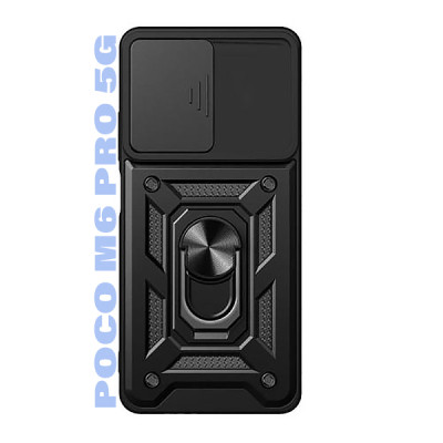 Чохол для мобільного телефона BeCover Military Poco M6 Pro 5G Black (710937)