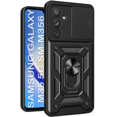 Чохол для мобільного телефона BeCover Military Samsung Galaxy M35 5G SM-M356 Black (711541)