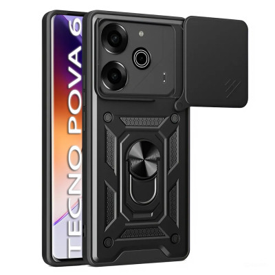 Чохол для мобільного телефона BeCover Military Tecno POVA 6 (LI7) Black (712167)