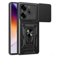 Чохол для мобільного телефона BeCover Military Tecno POVA 6 (LI7) Black (712167) - Фото