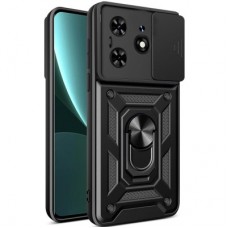 Чохол для мобільного телефона BeCover Military Tecno Spark 20 (KJ5n) Black (712168) - Фото