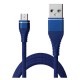 Дата кабель USB 2.0 AM to Micro 5P 1.2m 2A Blue Grand-X (NM012BL)