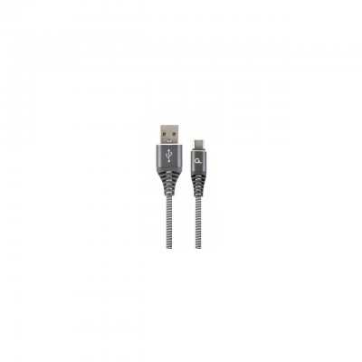 Дата кабель USB 2.0 AM to Type-C 1.0m Cablexpert (CC-USB2B-AMCM-1M-WB2)