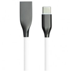 Дата кабель USB 2.0 AM to Type-C 1.0m white PowerPlant (CA910717) - Фото