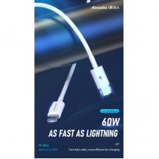 Дата кабель USB-C to USB-C 1.0m PD-B83a 60 W Proda (PD-B83a-WHT) - Фото