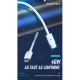 Дата кабель USB-C to USB-C 1.0m PD-B83a 60 W Proda (PD-B83a-WHT)