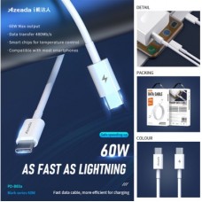 Дата кабель USB-C to USB-C 1.0m PD-B83a 60 W Proda (PD-B83a-WHT) - Фото