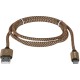 Дата кабель USB 2.0 AM to Lightning 1.0m gold Defender (87806) Дата кабель USB 2.0 AM to Lightning 1.0m gold Defender (87806)