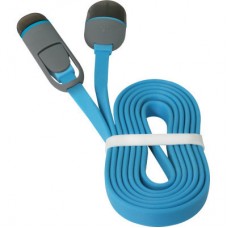 Дата кабель USB10-03BP USB — Micro USB/Lightning, blue, 1 m Defender (87487) - Фото