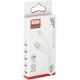 Дата кабель USB 2.0 AM to Micro 5P 1.0m NB212 2.1A White XO (XO-NB212m-WH) Дата кабель USB 2.0 AM to Micro 5P 1.0m NB212 2.1A White XO (XO-NB212m-WH)