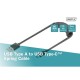 Дата кабель USB 2.0 AM to Type-C 1.0m (0.32m) spiral black Digitus (AK-300430-006-S) Дата кабель USB 2.0 AM to Type-C 1.0m (0.32m) spiral black Digitus (AK-300430-006-S)