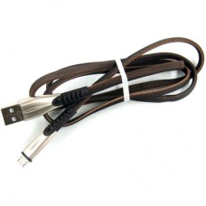 Дата кабель USB 2.0 AM to Micro 5P 1.0m black Dengos (PLS-M-PLSK-BLACK) - Фото