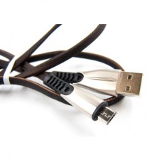 Дата кабель USB 2.0 AM to Micro 5P 1.0m black Dengos (PLS-M-PLSK-BLACK) - Фото