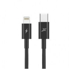 Дата кабель USB-C to Lightning 20W CL-07B Black Grand-X (CL-07B) - Фото