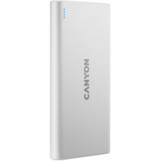 Батарея універсальна Canyon PB-106 10000 mAh Input 5V/2A, Output 5V/2.1A (Max) (CNE-CPB1006W)