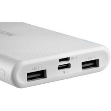 Батарея універсальна Canyon PB-106 10000 mAh Input 5V/2A, Output 5V/2.1A (Max) (CNE-CPB1006W) - Фото