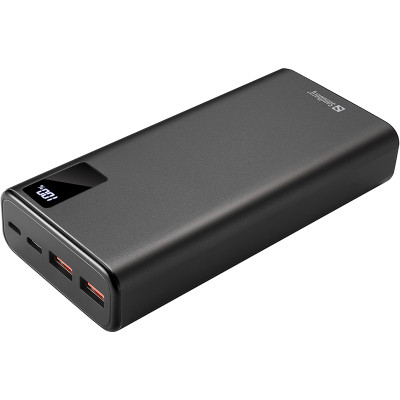 Батарея універсальна Sandberg 20000 mAh, PD/20W, QC/3.0, USB-C, Micro-USB, USB-A (420-59/PB930203)