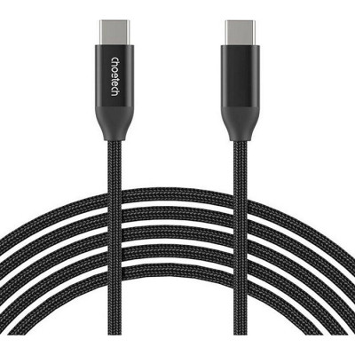 Дата кабель USB-C to USB-C 2.0m USB 2.0 60 W Choetech (XCC-1015)