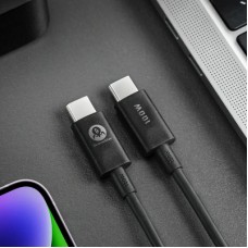 Дата кабель USB-C to USB-C 1.5m GravaStar (GRAVASTARTC_BLK) - Фото