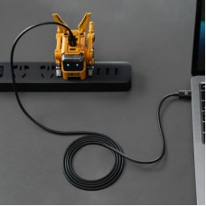 Дата кабель USB-C to USB-C 1.5m GravaStar (GRAVASTARTC_BLK) - Фото