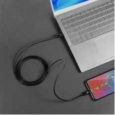 Дата кабель USB-C to USB-C 1.5m GravaStar (GRAVASTARTC_BLK) - Фото
