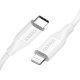 Дата кабель USB-C to Lightning 1.0m USB2.0 30 W MFI Choetech (IP0040-WH)