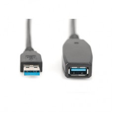 Дата кабель USB 3.0 AM/AF 10.0m Active Cable Digitus (DA-73105) - Фото