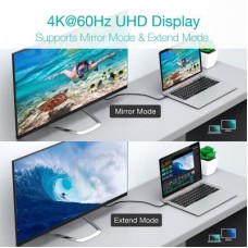 Дата кабель USB-С to USB-С 2.0m 100W 4K60Hz USB3.1 GEN2 Choetech (XCC-1007-V2-BK) - Фото