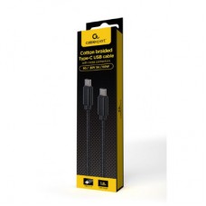 Дата кабель USB-C to USB-C 1.8m 60W USB2.0 Cablexpert (CCDB-mUSB2B-CMCM-6) - Фото