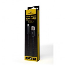 Дата кабель USB 2.0 AM to Lightning 2.0m 2.1A Cablexpert (CCDB-mUSB2B-AMLM-6) - Фото