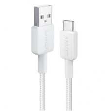 Дата кабель USB 2.0 AM to Type-C 1.8m 322 White Anker (A81H6H21) - Фото