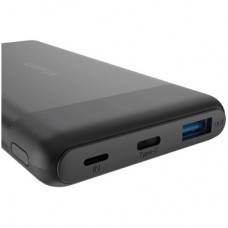 Батарея універсальна Canyon PB-109 10000 mAh PD/18W QC/3.0/20W Black (CNE-CPB1009B) - Фото