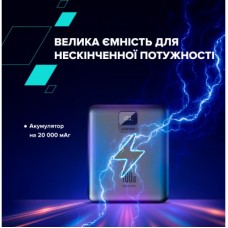 Батарея универсальная Canyon PB-2008 20000mAh PD/100W Q.C/3.0 (CNE-CPB2008DG) - Фото