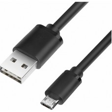 Дата кабель OTG USB 2.0 AF to Micro 5P 0.1m OEM Voltronic (YT-C/AF-1MnBB) - Фото