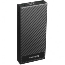 Батарея універсальна Sandberg 30000mAh, PD/100W, QC/3.0, UPS mode, +2*cable 100 W (420-87) - Фото