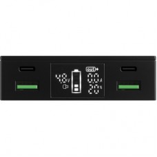 Батарея універсальна Sandberg 30000mAh, PD/100W, QC/3.0, UPS mode, +2*cable 100 W (420-87) - Фото