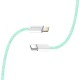 Дата кабель USB-C to Lightning 1.0m 27W green ColorWay (CW-CBPDCL061-G)
