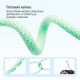 Дата кабель USB-C to Lightning 1.0m 27W green ColorWay (CW-CBPDCL061-G)