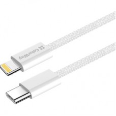 Дата кабель USB-C to Lightning 1.0m 27W grey ColorWay (CW-CBPDCL061-GR) - Фото