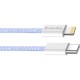 Дата кабель USB-C to Lightning 1.0m 27W purple ColorWay (CW-CBPDCL061-PU)