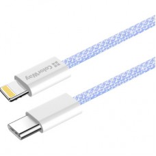 Дата кабель USB-C to Lightning 1.0m 27W purple ColorWay (CW-CBPDCL061-PU) - Фото