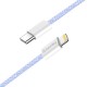 Дата кабель USB-C to Lightning 1.0m 27W purple ColorWay (CW-CBPDCL061-PU)